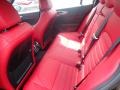2024 Alfa Romeo Giulia Black/Red Interior Rear Seat Photo