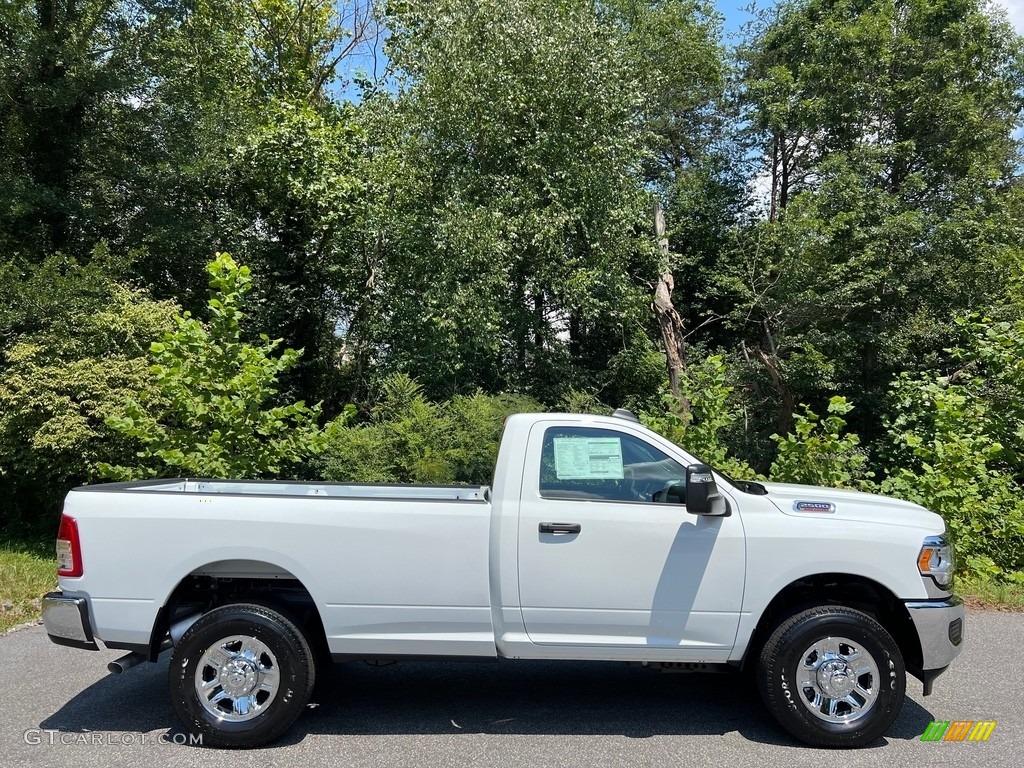 Bright White 2024 Ram 2500 Tradesman Regular Cab 4x4 Exterior Photo #146460880