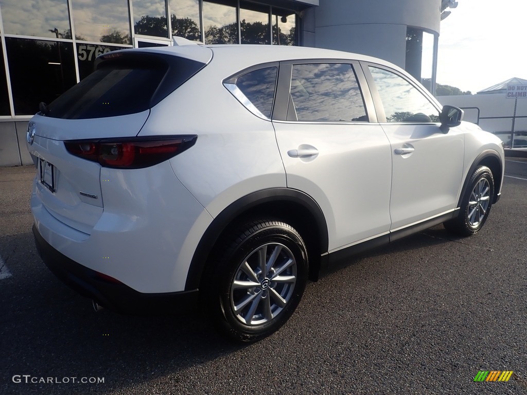 2023 CX-5 S Select AWD - Rhodium White Metallic / Silk Beige photo #2