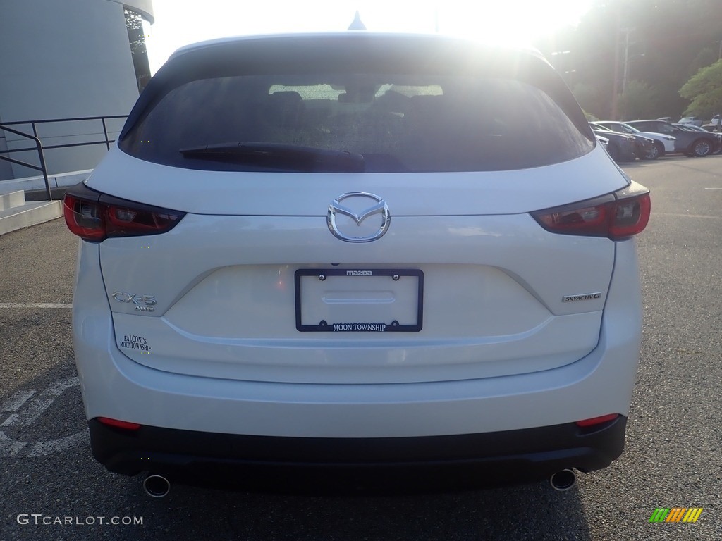 2023 CX-5 S Select AWD - Rhodium White Metallic / Silk Beige photo #3