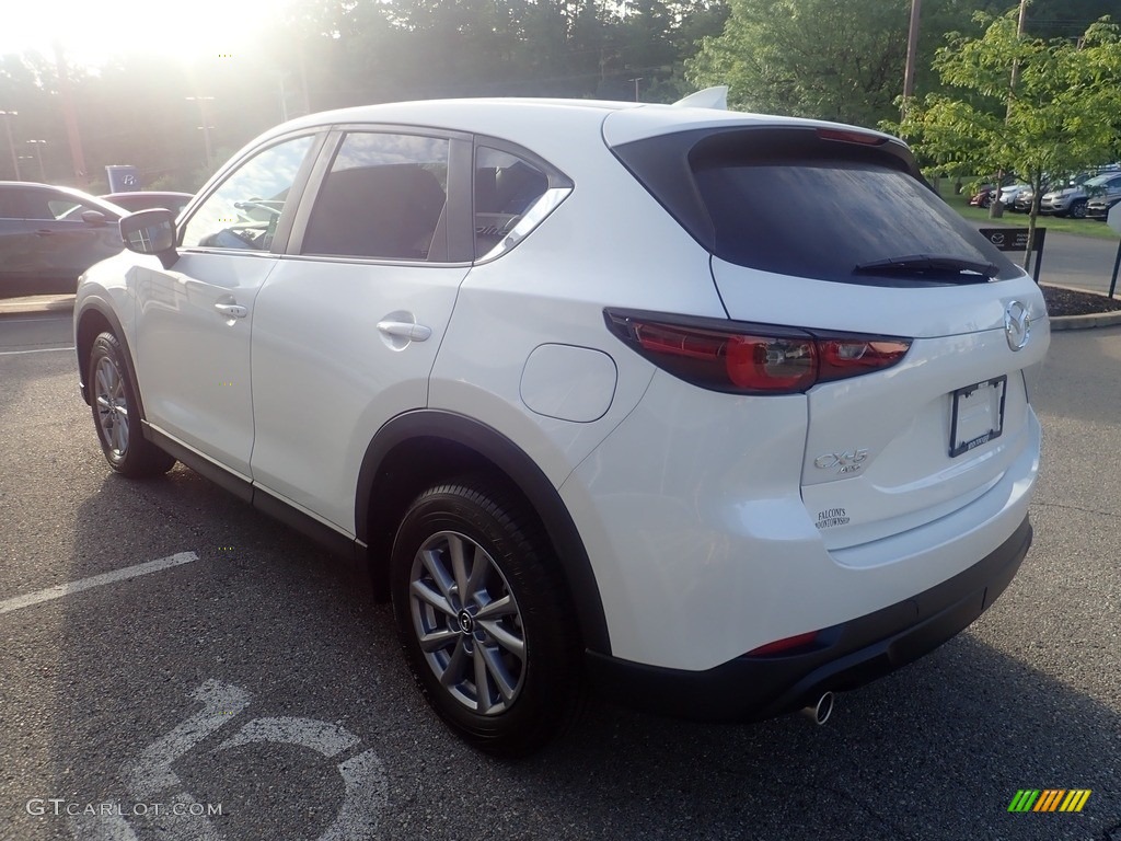 2023 CX-5 S Select AWD - Rhodium White Metallic / Silk Beige photo #5