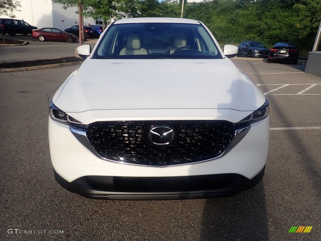 2023 CX-5 S Select AWD - Rhodium White Metallic / Silk Beige photo #8