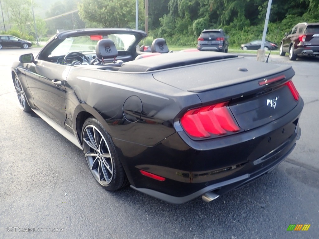 2019 Mustang EcoBoost Premium Convertible - Shadow Black / Showstopper Red photo #4