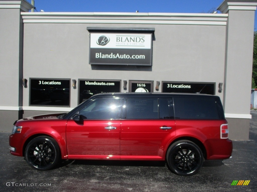 Ruby Red Ford Flex