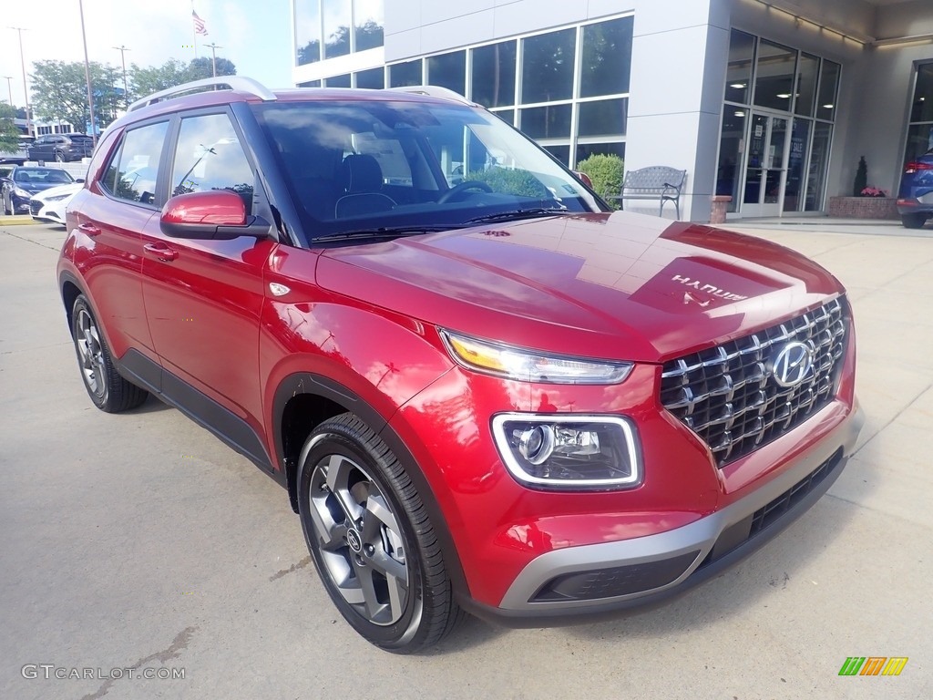 Ultimate Red 2023 Hyundai Venue Limited Exterior Photo #146461939
