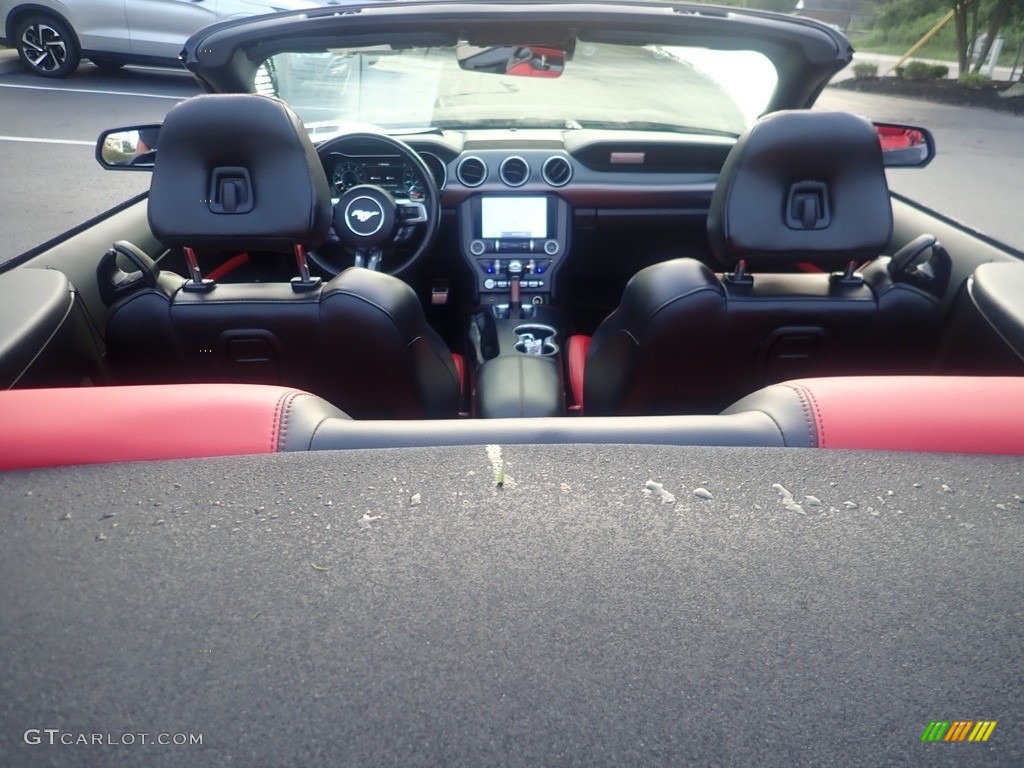 2019 Mustang EcoBoost Premium Convertible - Shadow Black / Showstopper Red photo #17