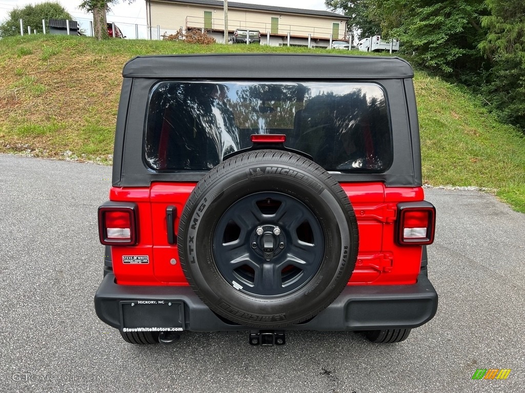 2023 Wrangler Unlimited Sport 4x4 - Firecracker Red / Black photo #7