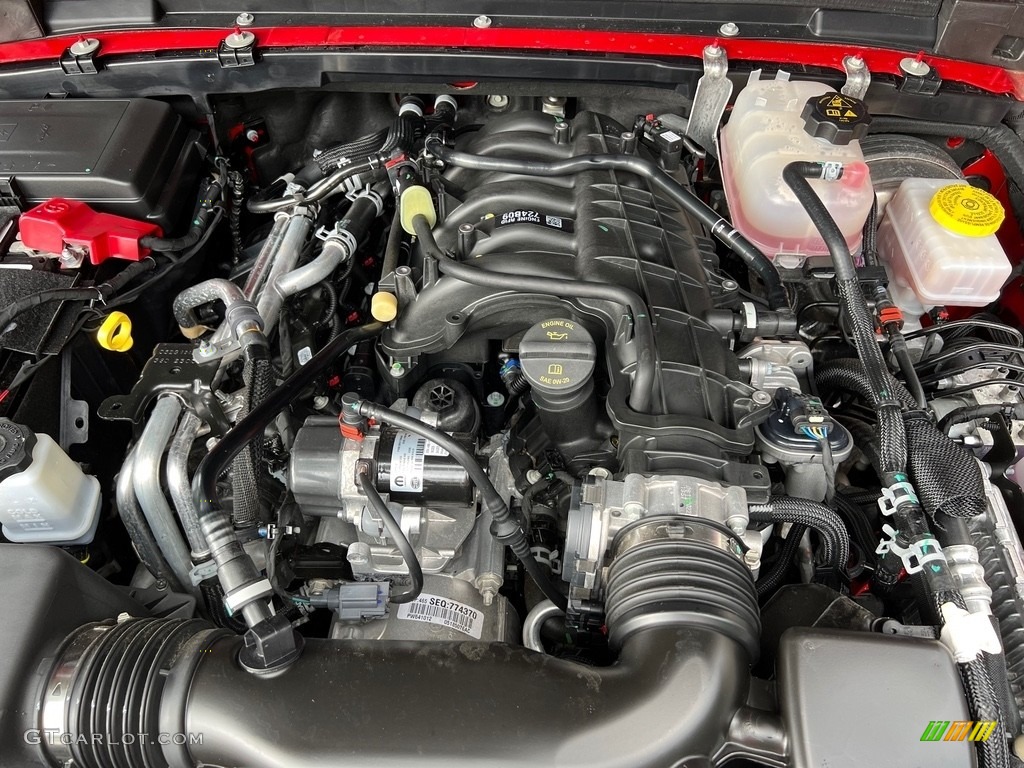 2023 Jeep Wrangler Unlimited Sport 4x4 Engine Photos