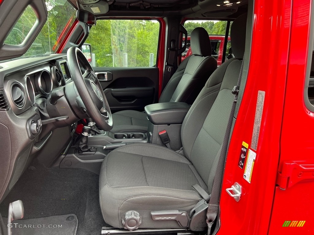 2023 Jeep Wrangler Unlimited Sport 4x4 Front Seat Photos