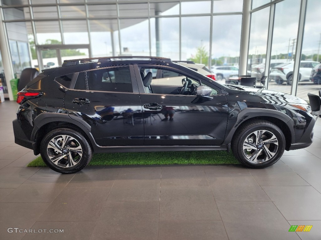 2024 Crosstrek Premium - Crystal Black Silica / Gray photo #3