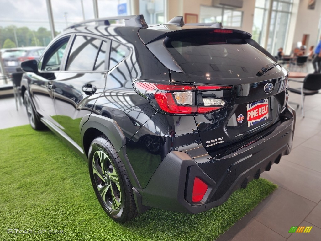 2024 Crosstrek Premium - Crystal Black Silica / Gray photo #4