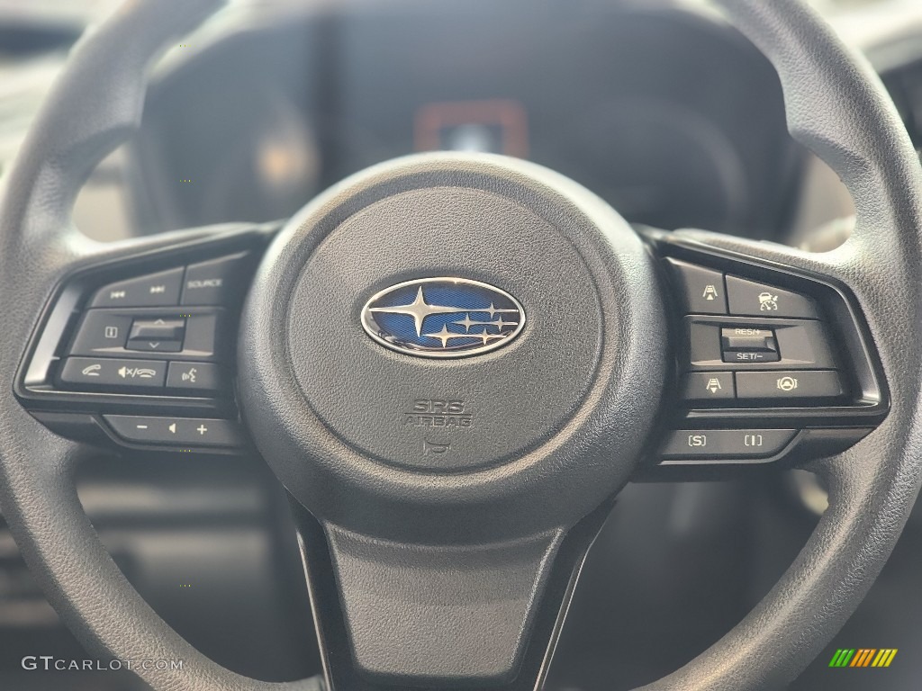 2024 Crosstrek Premium - Crystal Black Silica / Gray photo #8