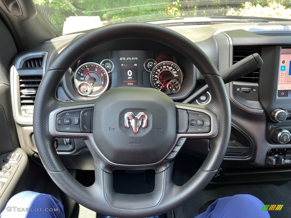 2024 Ram 2500 Tradesman Crew Cab 4x4 Black Steering Wheel Photo #146462660