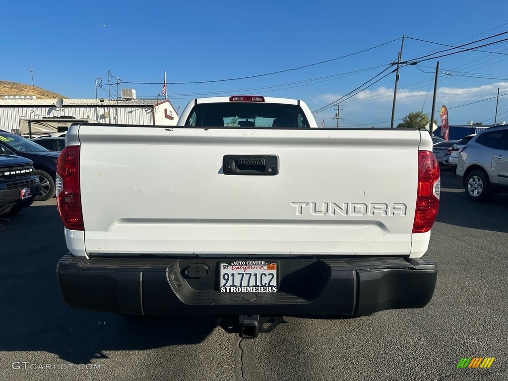 2016 Tundra SR Regular Cab - Super White / Graphite photo #5