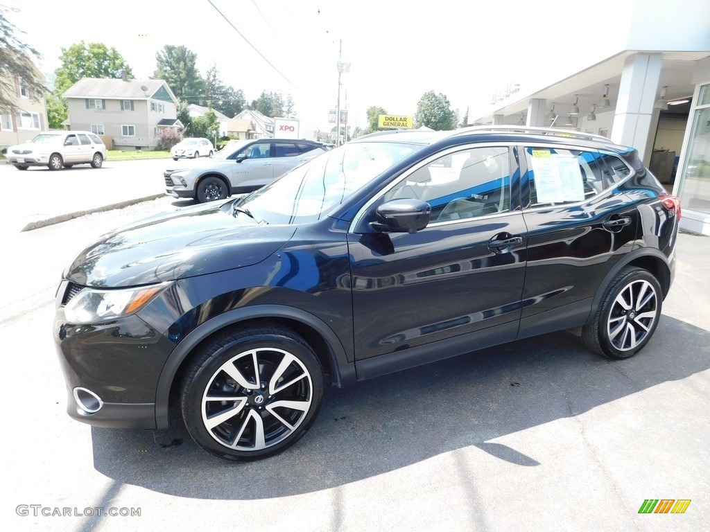 2019 Rogue Sport SL AWD - Magnetic Black Pearl / Charcoal photo #1