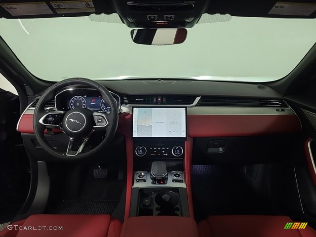 2024 Jaguar F-PACE P250 R-Dynamic S Mars Red/Ebony Dashboard Photo #146463374
