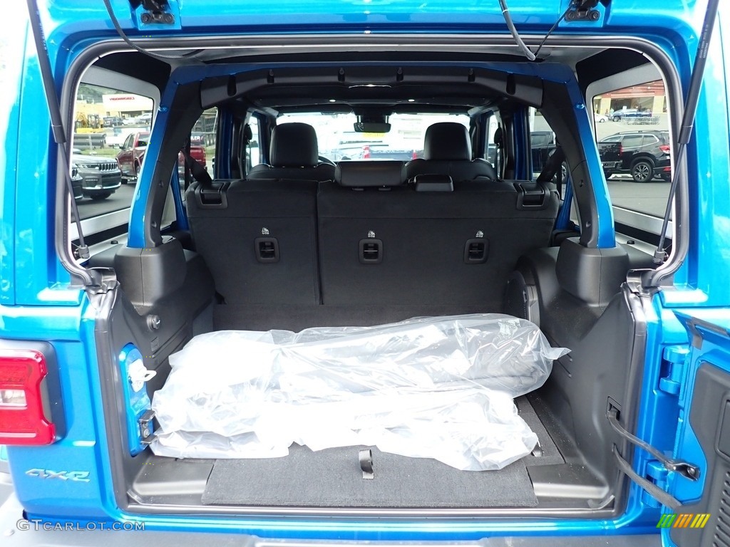 2024 Wrangler 4-Door Rubicon X 4xe Hybrid - Hydro Blue Pearl / Black photo #5