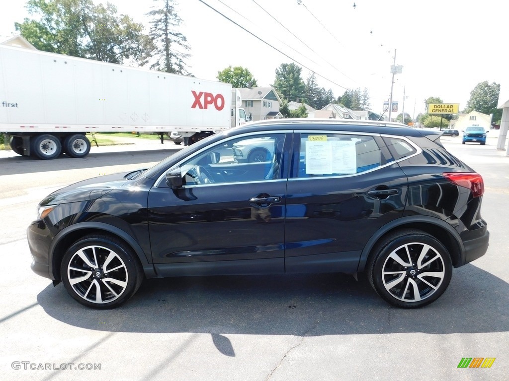 2019 Rogue Sport SL AWD - Magnetic Black Pearl / Charcoal photo #12
