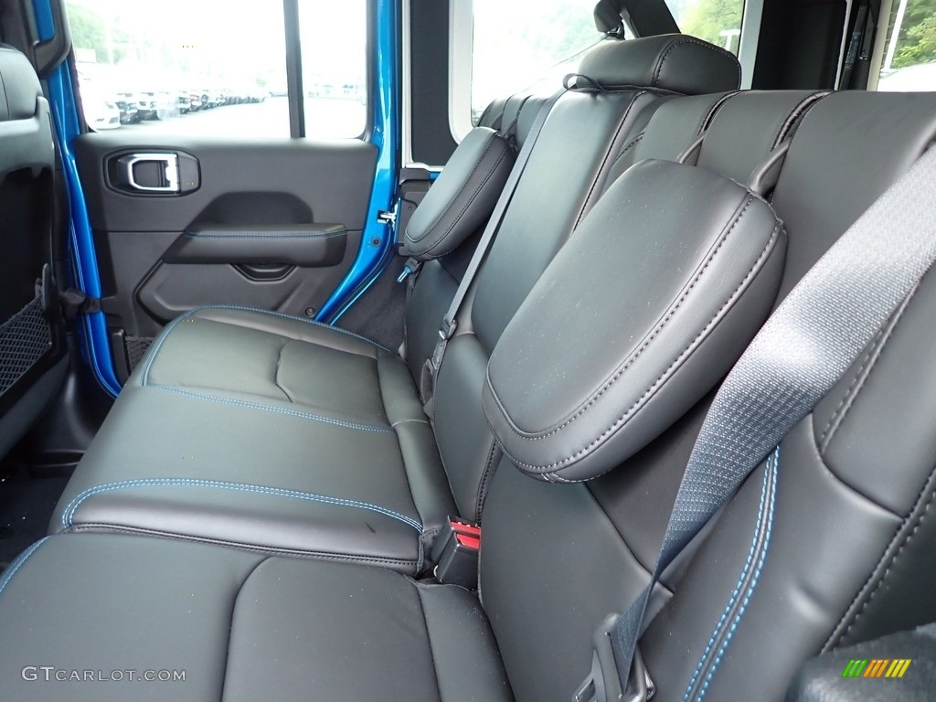 2024 Wrangler 4-Door Rubicon X 4xe Hybrid - Hydro Blue Pearl / Black photo #12