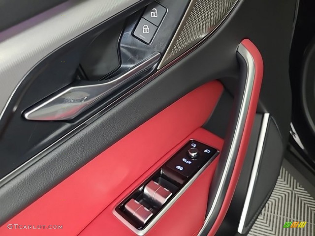 2024 Jaguar F-PACE P250 R-Dynamic S Mars Red/Ebony Door Panel Photo #146463601