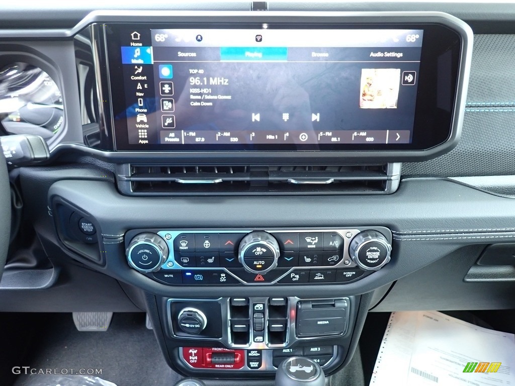2024 Wrangler 4-Door Rubicon X 4xe Hybrid - Hydro Blue Pearl / Black photo #20