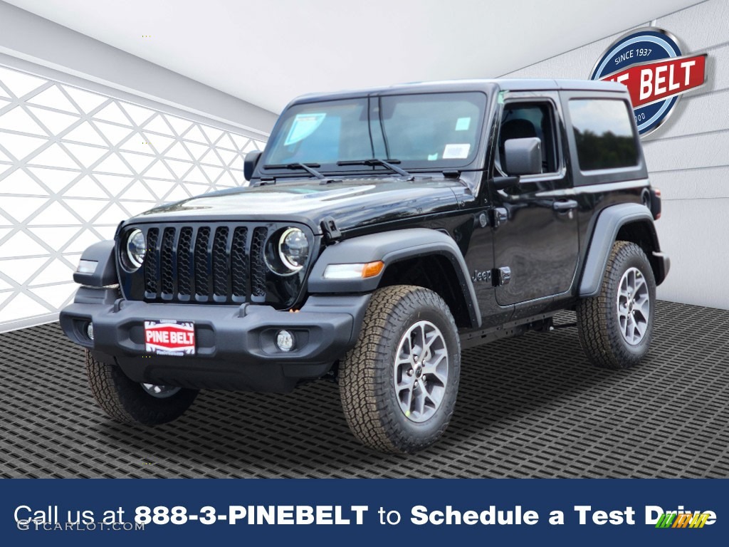 2024 Wrangler Sport 4x4 - Black / Black photo #1