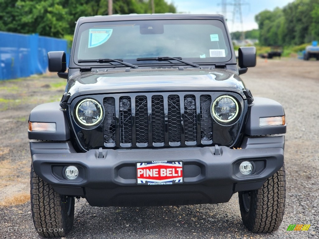 2024 Wrangler Sport 4x4 - Black / Black photo #2