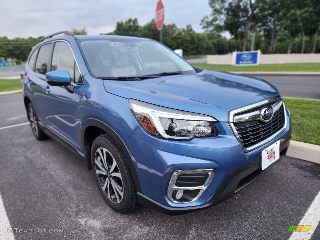 Horizon Blue Pearl 2021 Subaru Forester 2.5i Limited Exterior Photo #146464381