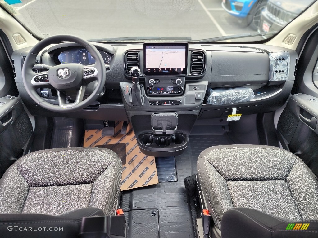 Black Interior 2023 Ram ProMaster 1500 High Roof Cargo Van Photo #146464384