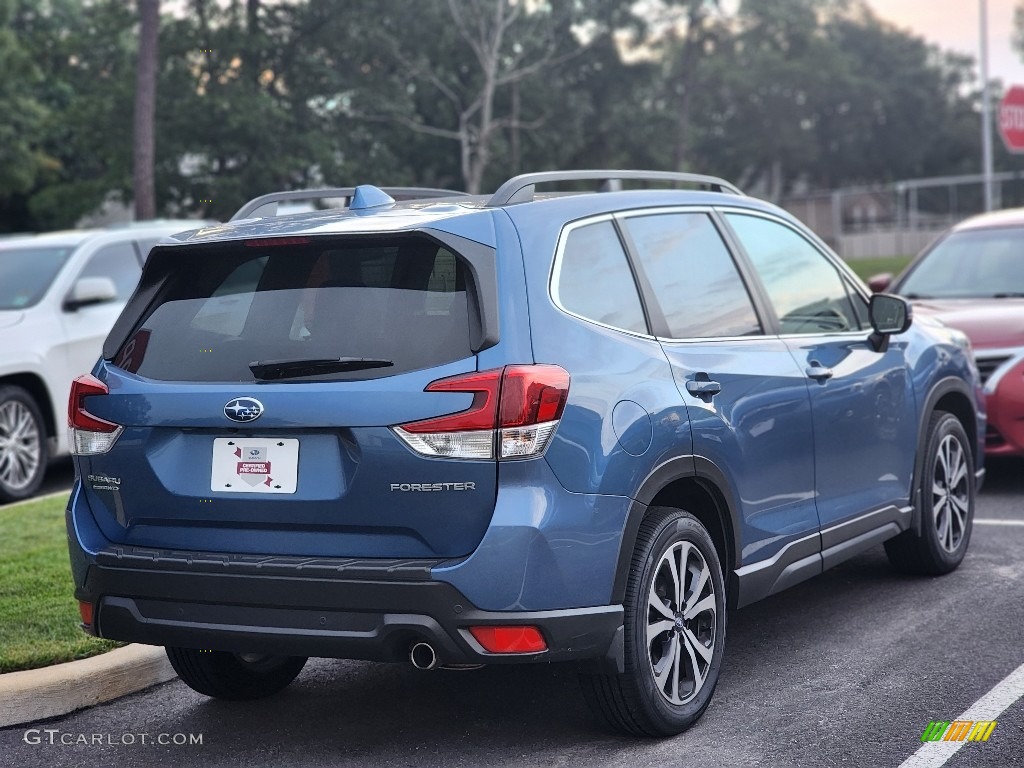 2021 Forester 2.5i Limited - Horizon Blue Pearl / Gray photo #3