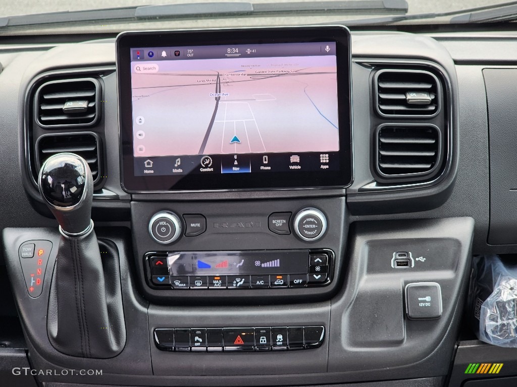 2023 Ram ProMaster 1500 High Roof Cargo Van Controls Photo #146464426