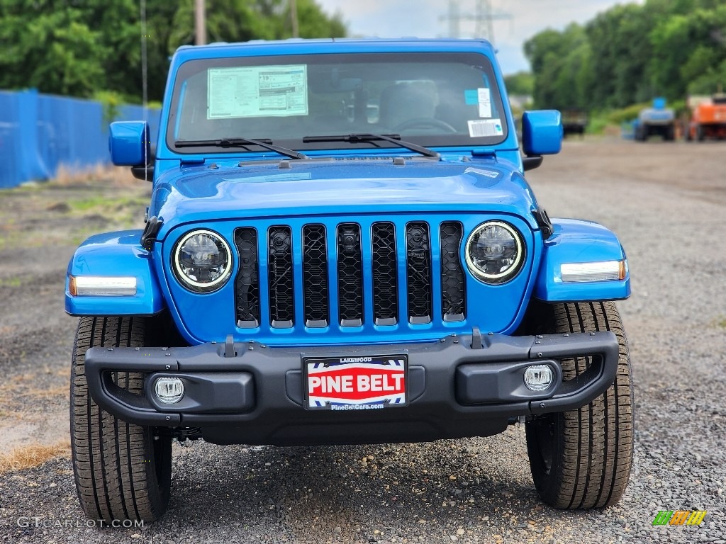 2023 Gladiator High Altitude 4x4 - Hydro Blue Pearl / Steel Gray/Global Black photo #2