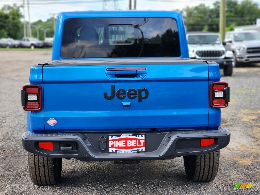 2023 Gladiator High Altitude 4x4 - Hydro Blue Pearl / Steel Gray/Global Black photo #5