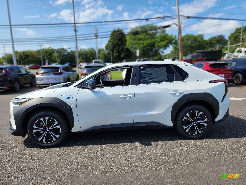 Cosmic White Pearl 2023 Subaru Solterra Premium Exterior Photo #146464729