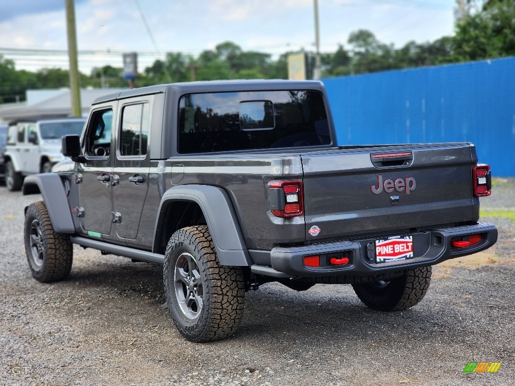 2023 Gladiator Rubicon 4x4 - Granite Crystal Metallic / Black photo #3