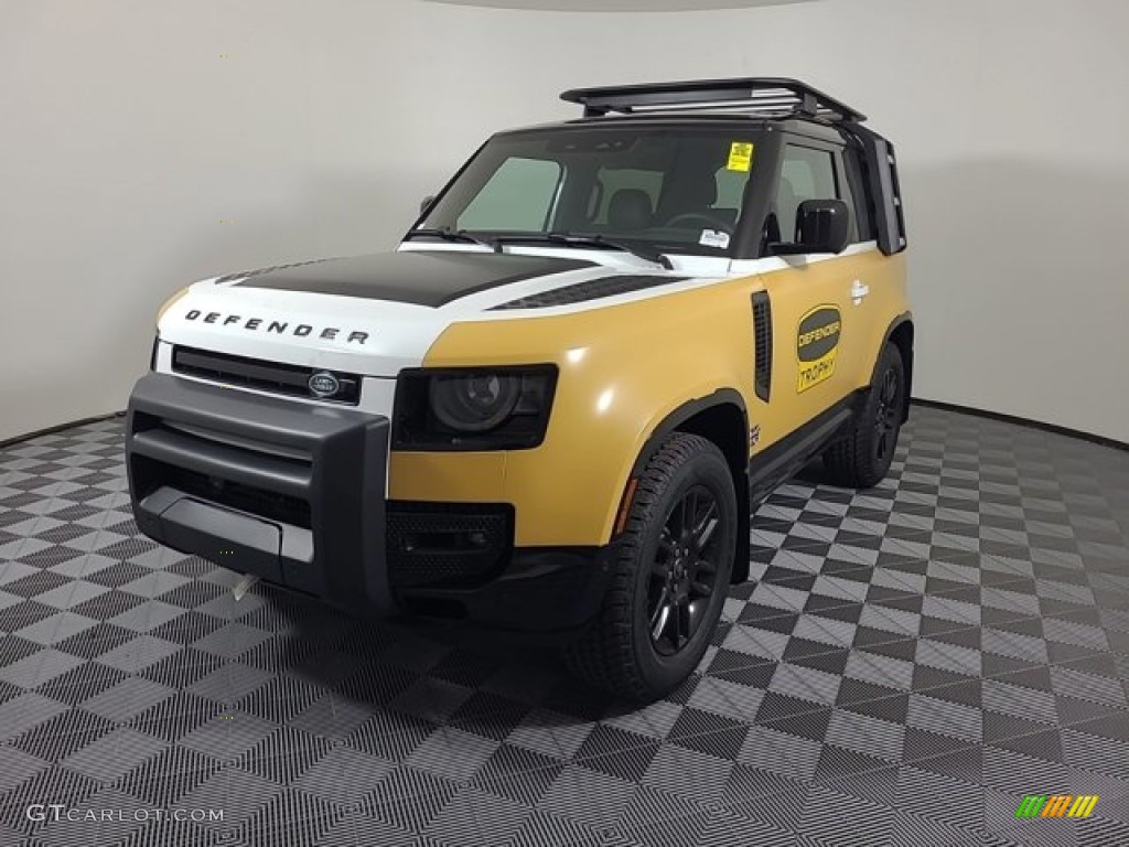 Fuji White 2023 Land Rover Defender 90 X-Dynamic SE Exterior Photo #146464961