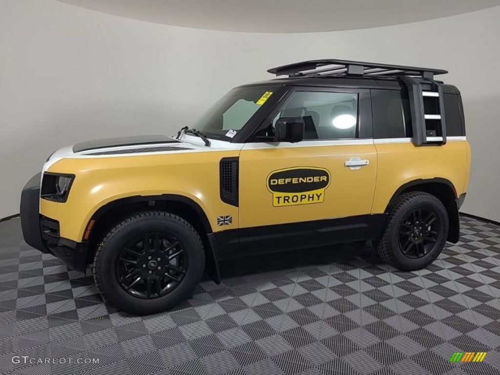 Fuji White 2023 Land Rover Defender 90 X-Dynamic SE Exterior Photo #146465005