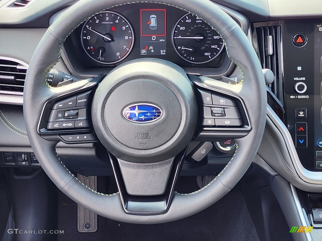 2024 Subaru Outback Onyx Edition Titanium Gray Steering Wheel Photo #146465060