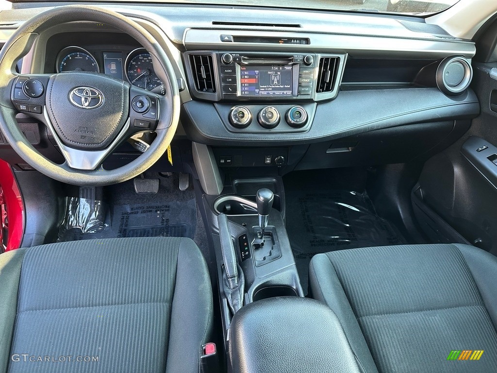 2017 Toyota RAV4 LE Black Dashboard Photo #146465263