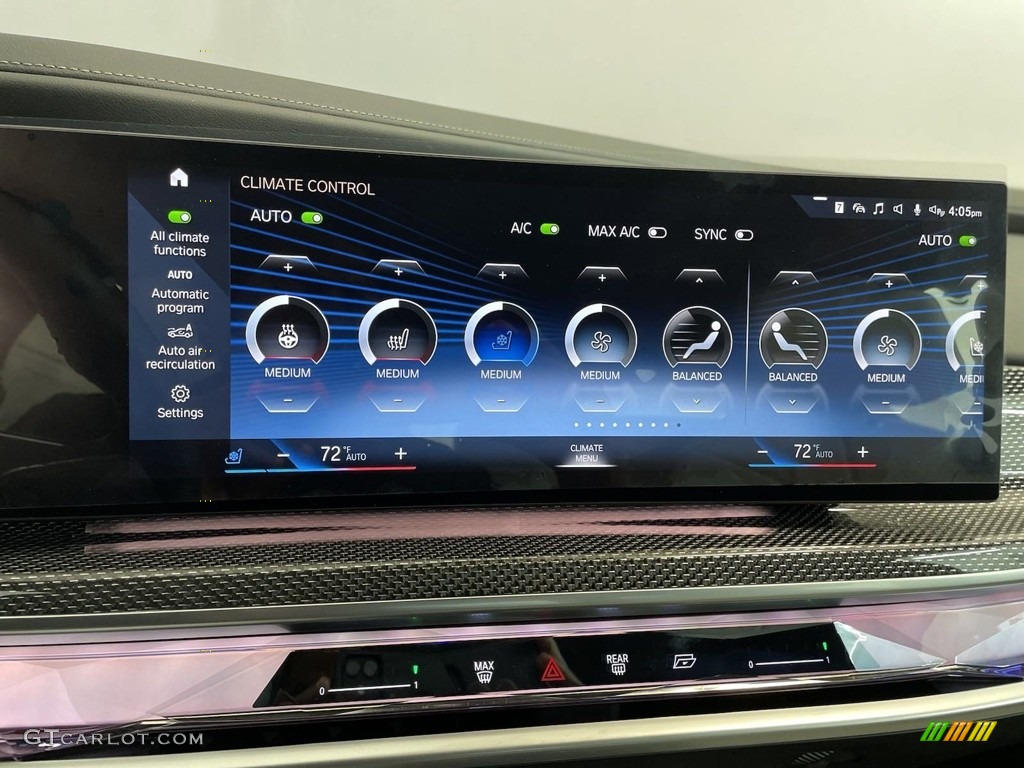 2023 BMW i7 Series xDrive60 Controls Photos