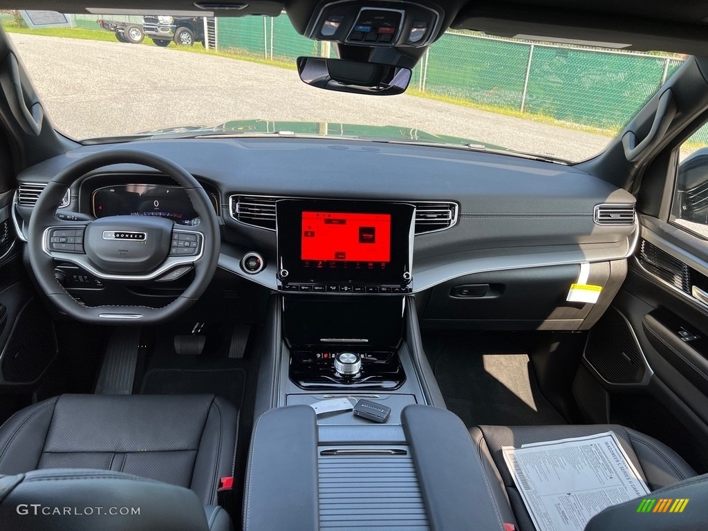 2023 Jeep Wagoneer L Carbide Dashboard Photos