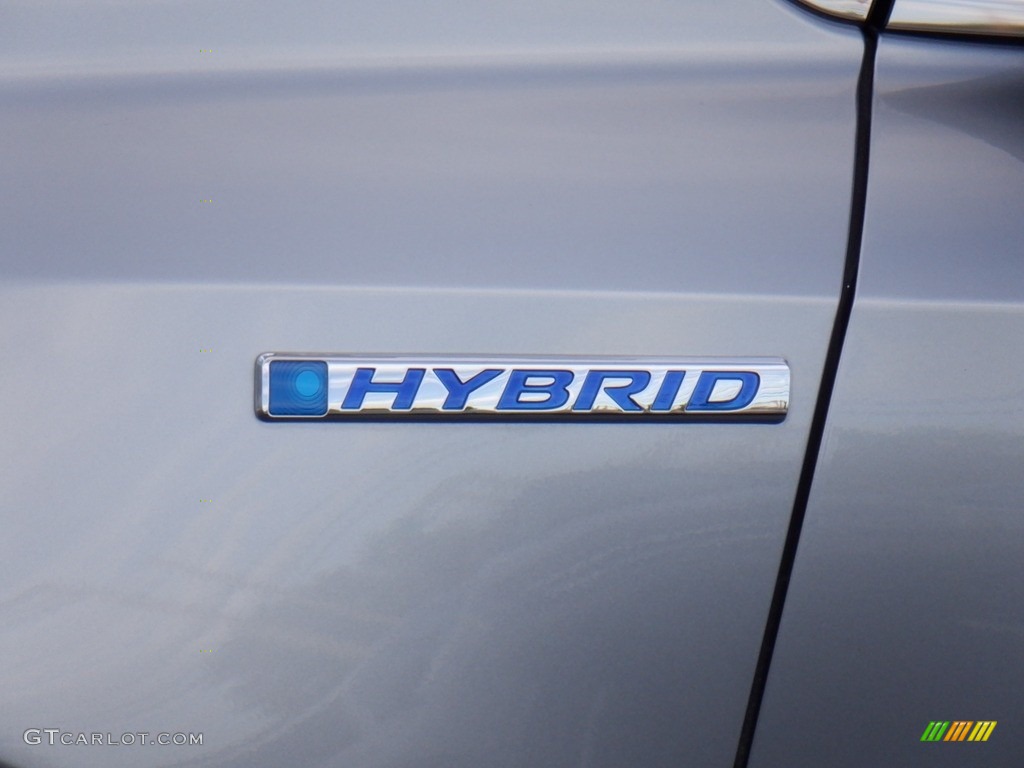 2020 CR-V Touring AWD Hybrid - Lunar Silver Metallic / Gray photo #2