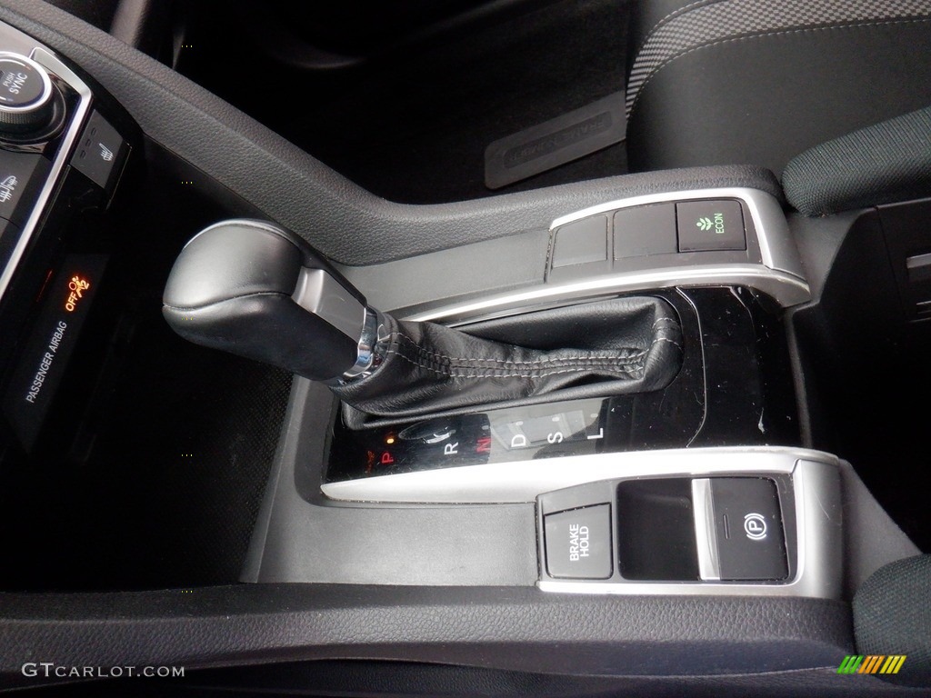 2020 Civic EX Sedan - Molten Lava Pearl / Black photo #14