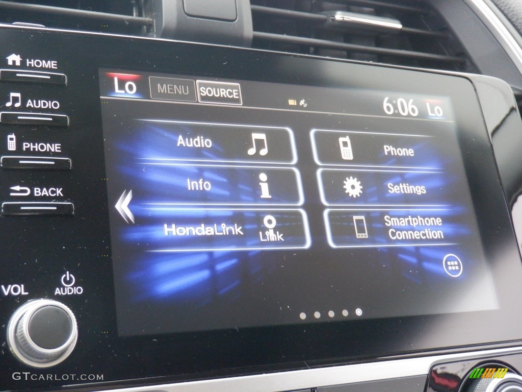 2020 Civic EX Sedan - Molten Lava Pearl / Black photo #19