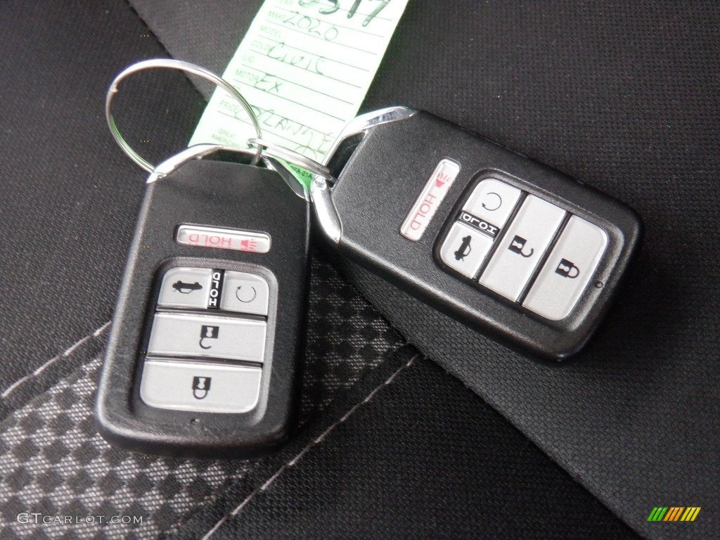2020 Civic EX Sedan - Molten Lava Pearl / Black photo #29