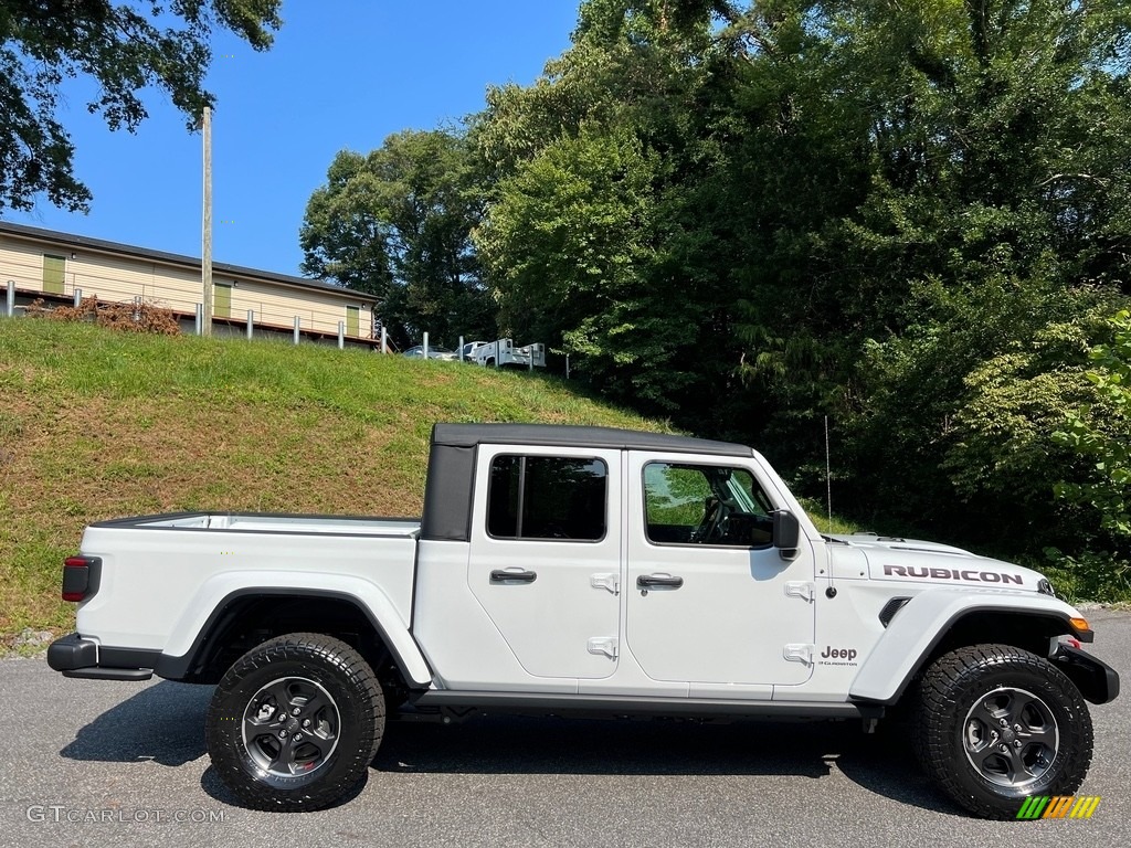 2023 Gladiator Rubicon 4x4 - Bright White / Black photo #5