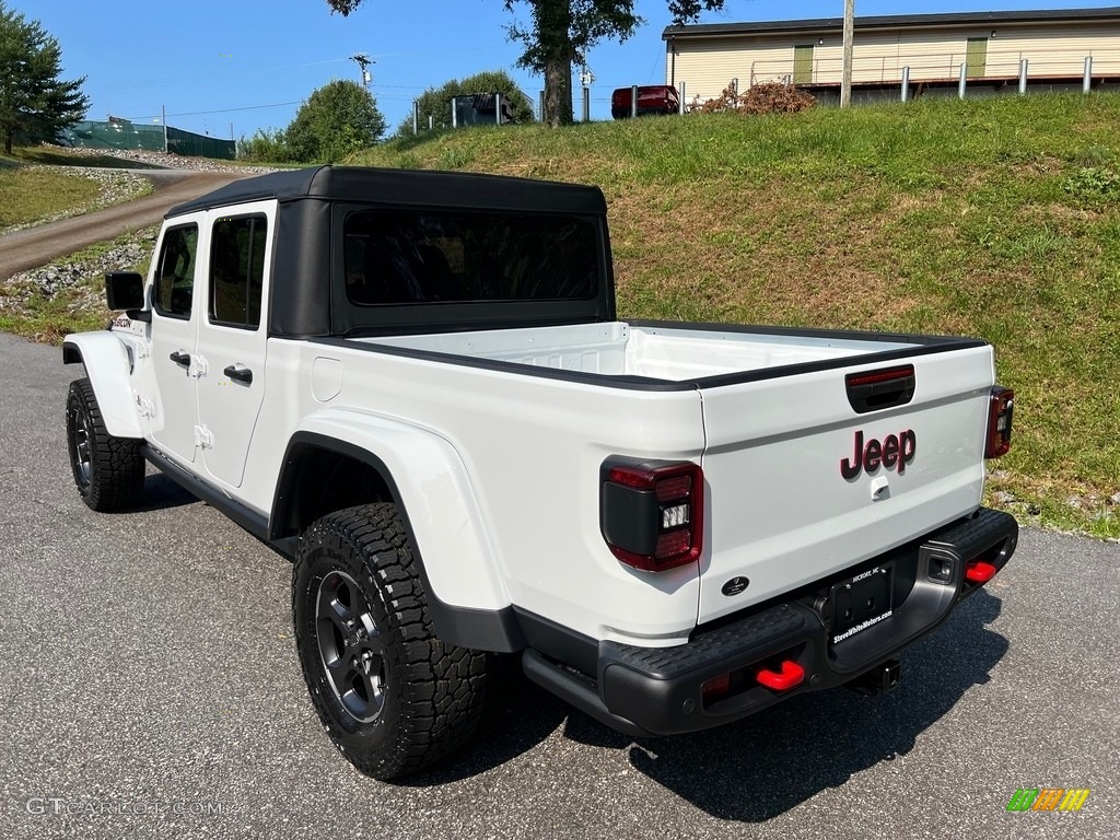 2023 Gladiator Rubicon 4x4 - Bright White / Black photo #9