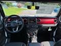 Black 2023 Jeep Gladiator Rubicon 4x4 Dashboard