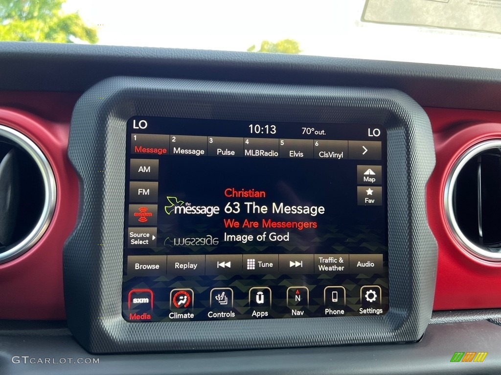 2023 Jeep Gladiator Rubicon 4x4 Audio System Photos