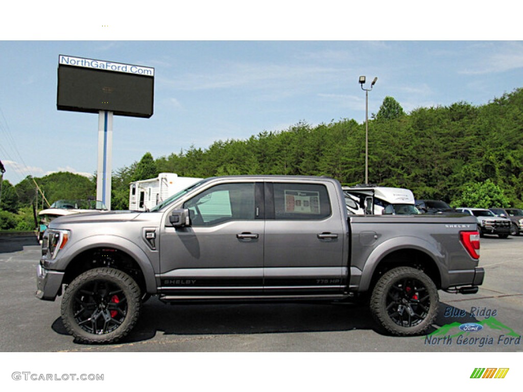 Carbonized Gray Metallic 2023 Ford F150 Shelby SuperCrew 4x4 Exterior Photo #146467350